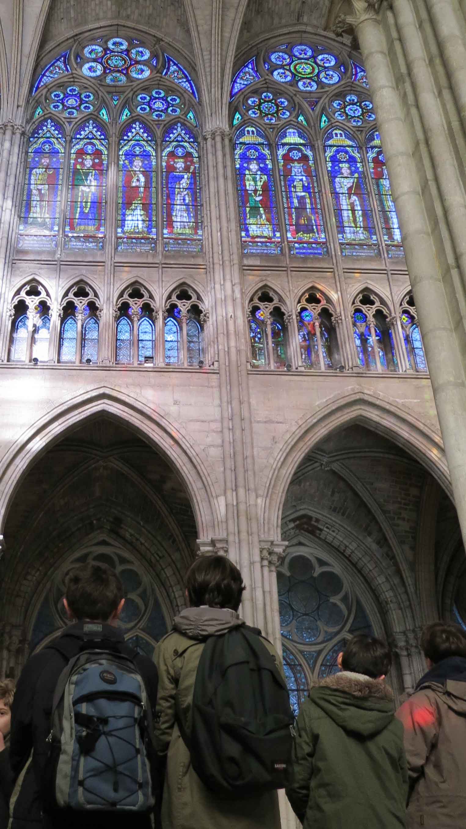 Visite de la Basilique de Saint-Denis avec les Pep 75